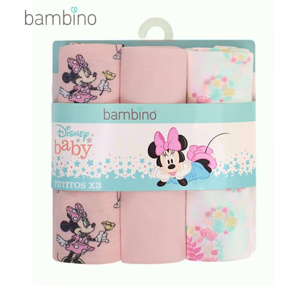 Pack 3 Tutitos Minnie - Bambino Disney